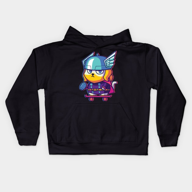 CatSoki ThunderCat Kids Hoodie by CatSoki